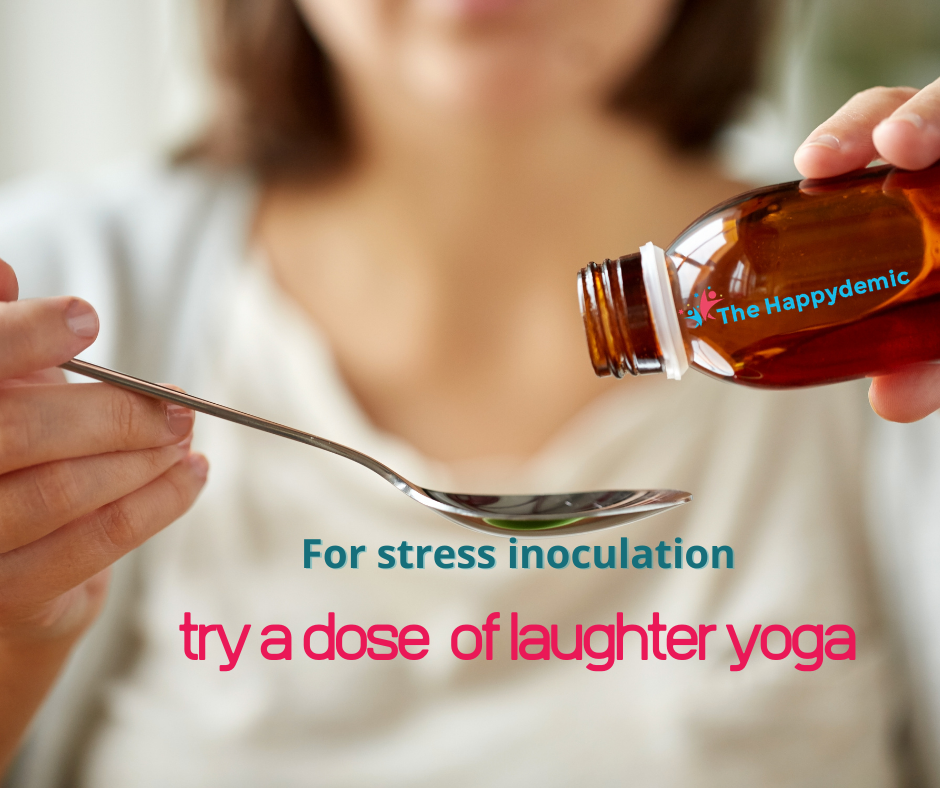 medicine is poured from a bottle onto a small spoon
